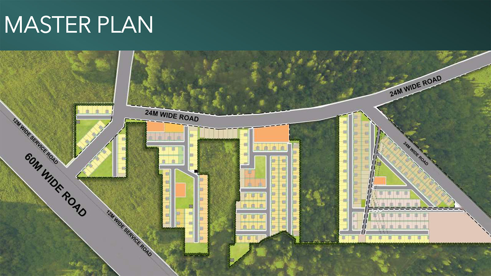 M3M Antalya Hills site plan